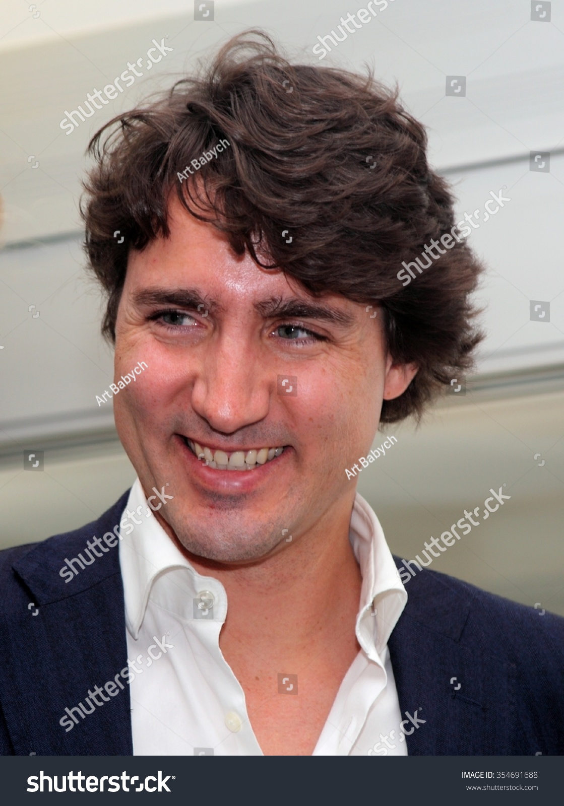 加拿大渥太华--2013年5月6日:自由党领袖贾斯