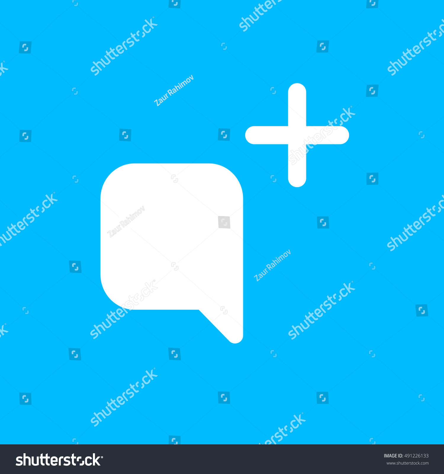 Snapchat Send Message Icon vector, Social M