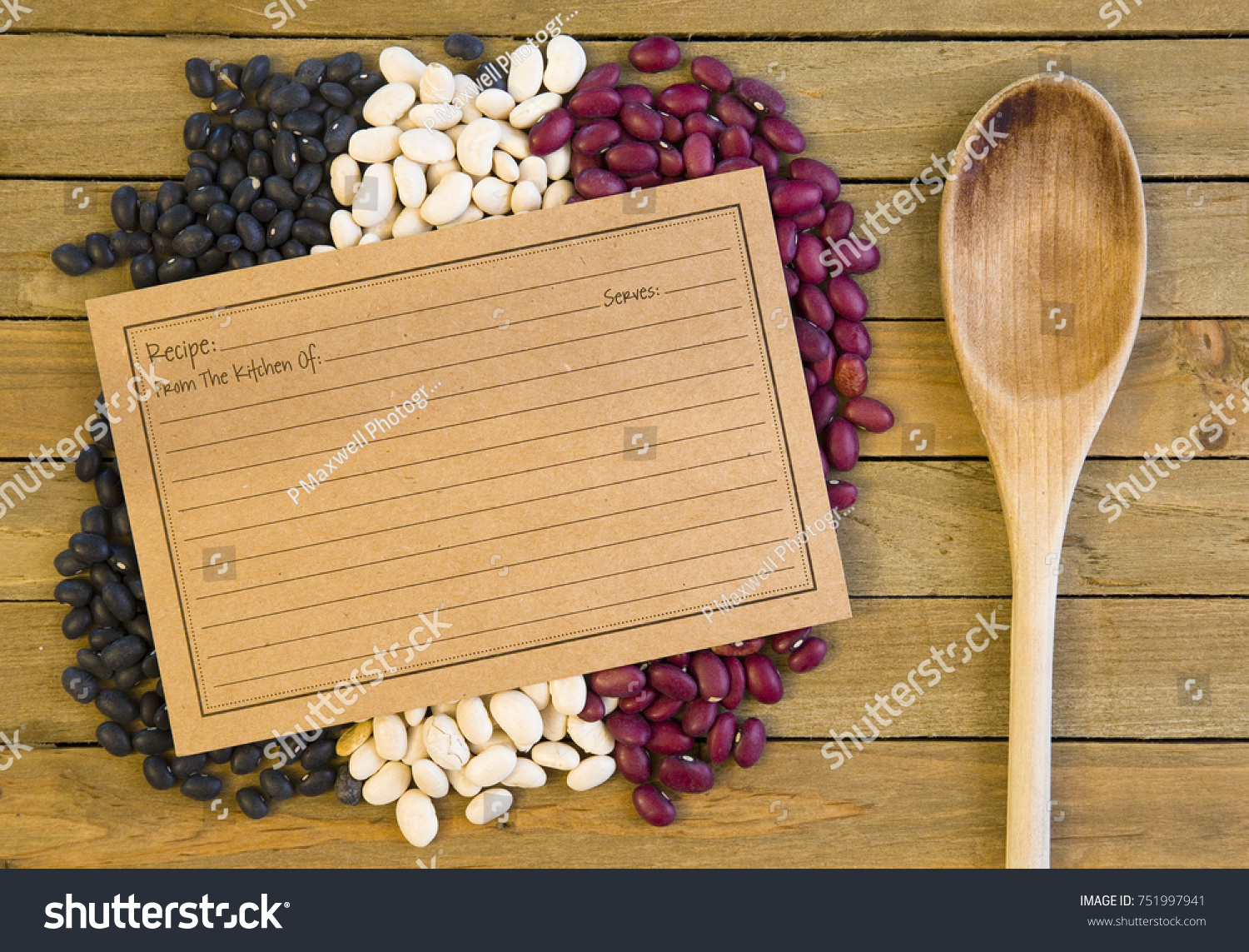 background beans blank recipe card stock photo edit now 751997941 recipe card background