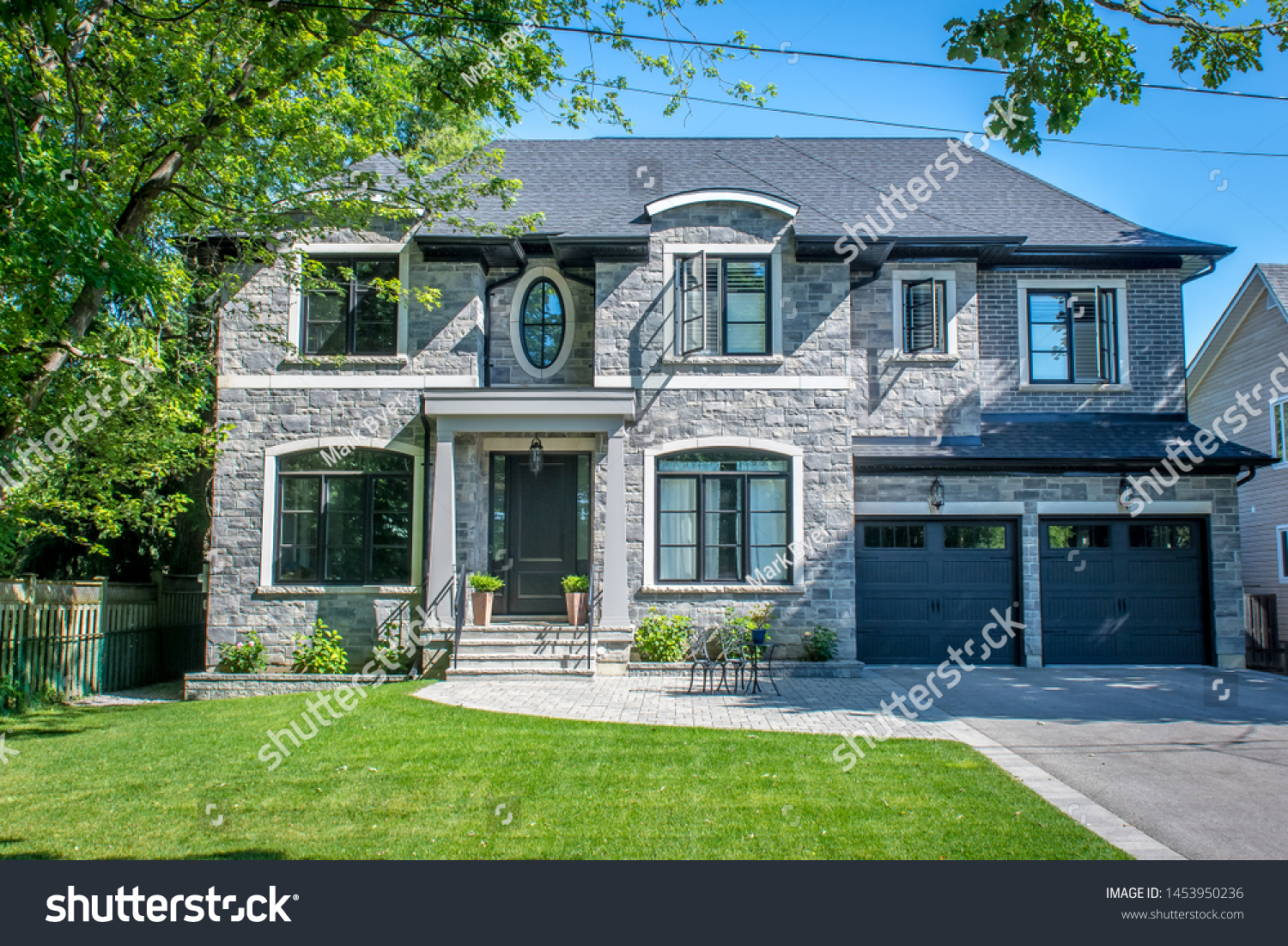Stone Stucco And Siding House With Black Windows - Google Search Brick Exterior House Craftsman House Craftsman Exterior