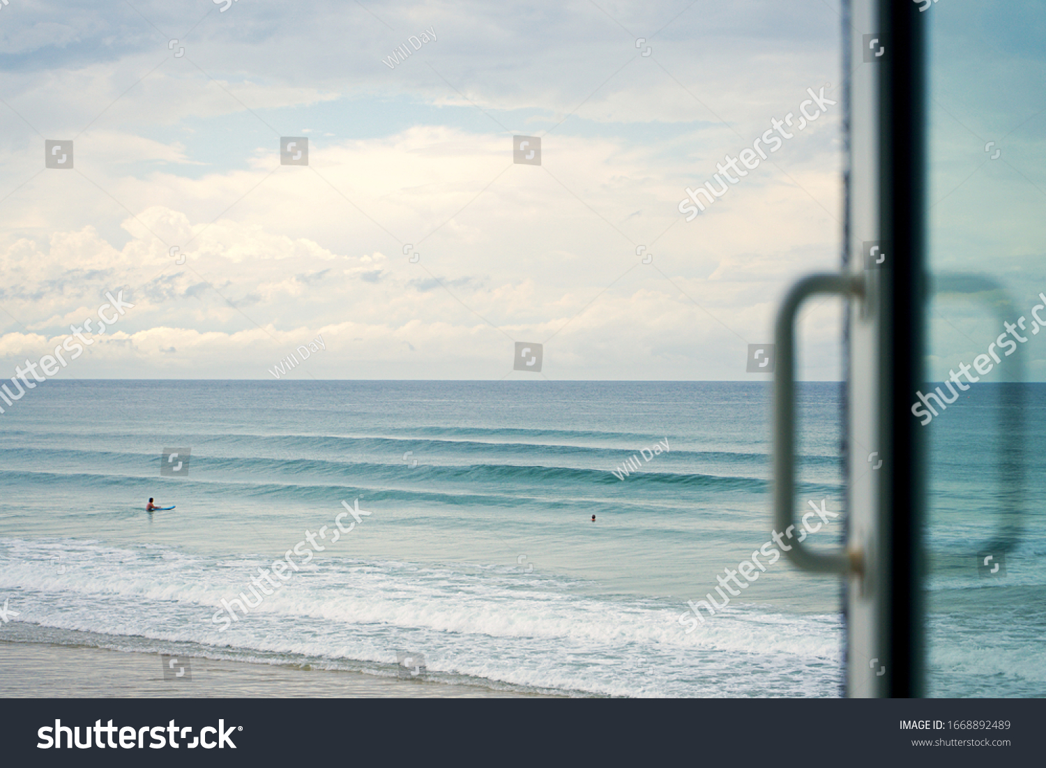 Beautiful Ocean View Inside Beach Side Stock Photo Edit Now 1664