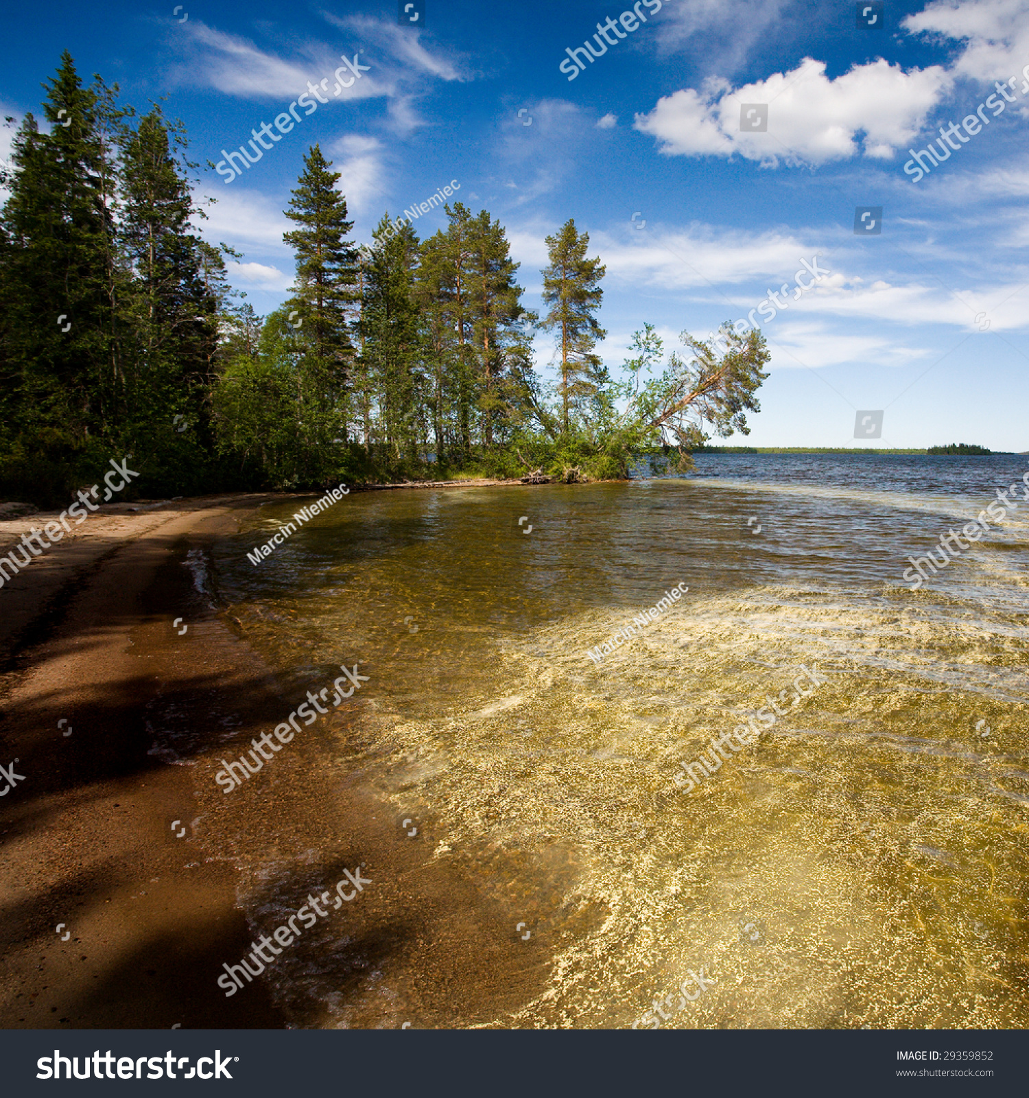 A Beautiful Scenery From The North Of Finland Stock Photo 29359852 ...