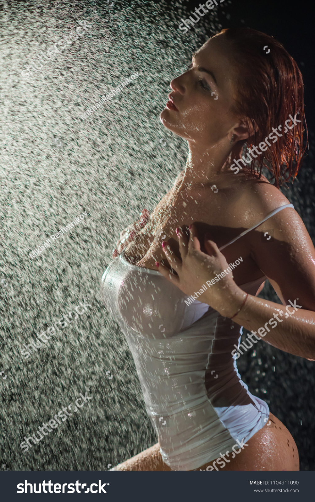 Wet Redhead