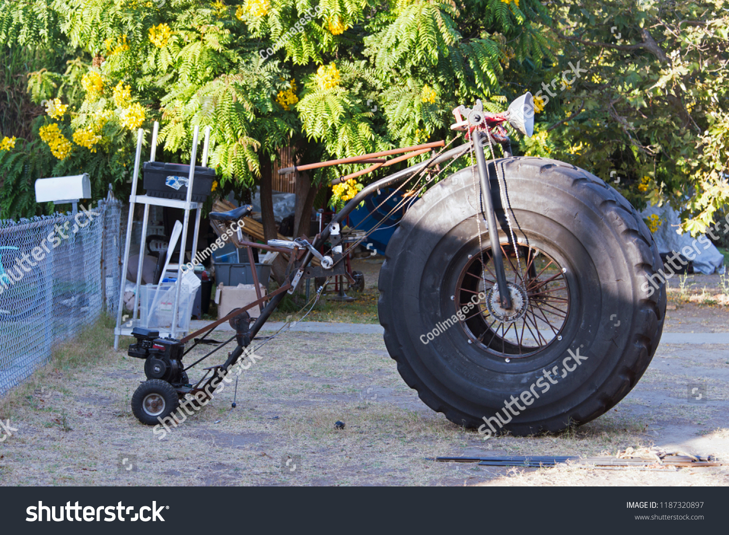 big tire motorbike