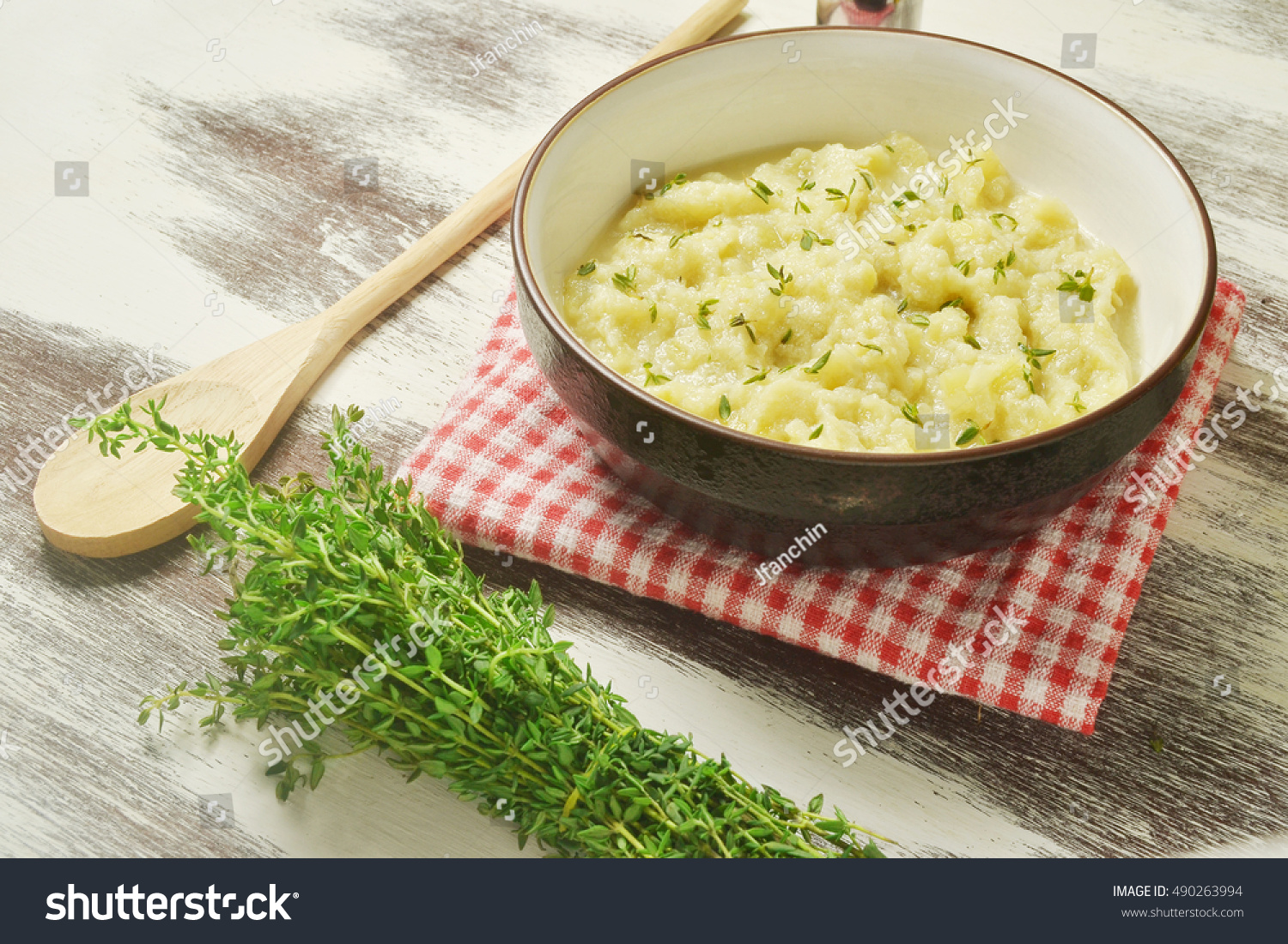 304 Recipe Chayote Images Stock Photos Vectors Shutterstock   Stock Photo A Bowl Of Chayote Gratin On Wooden Table 490263994 