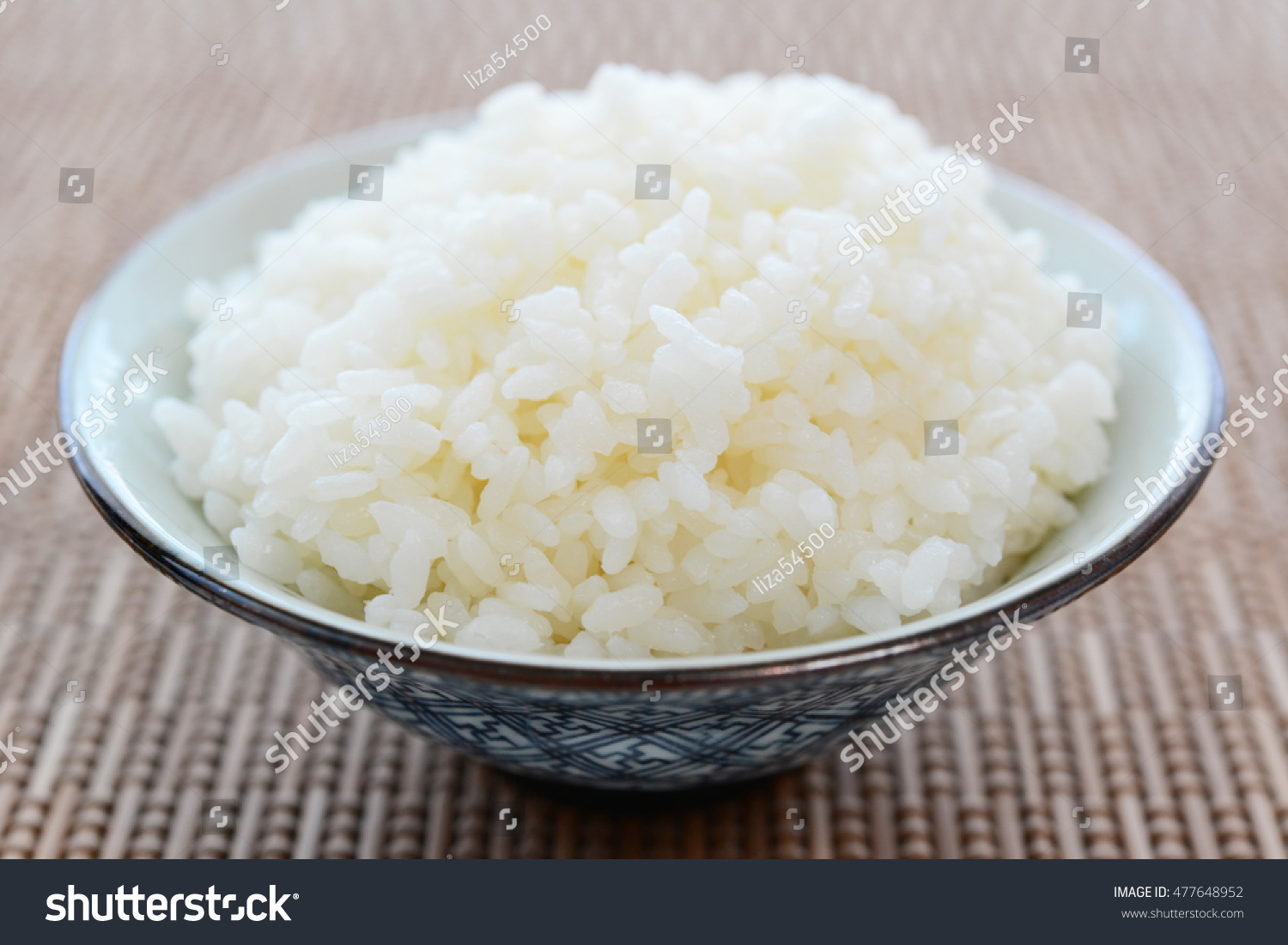 Bowl Rice Stock Photo 477648952 - Shutterstock
