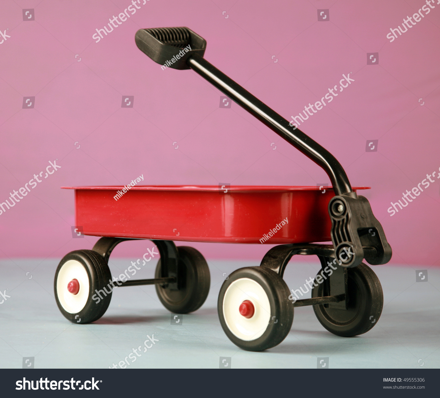 childs red wagon