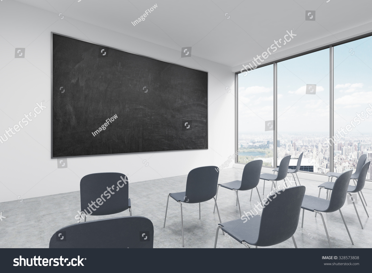 classroom presentation room modern university fancy stock fancy office
