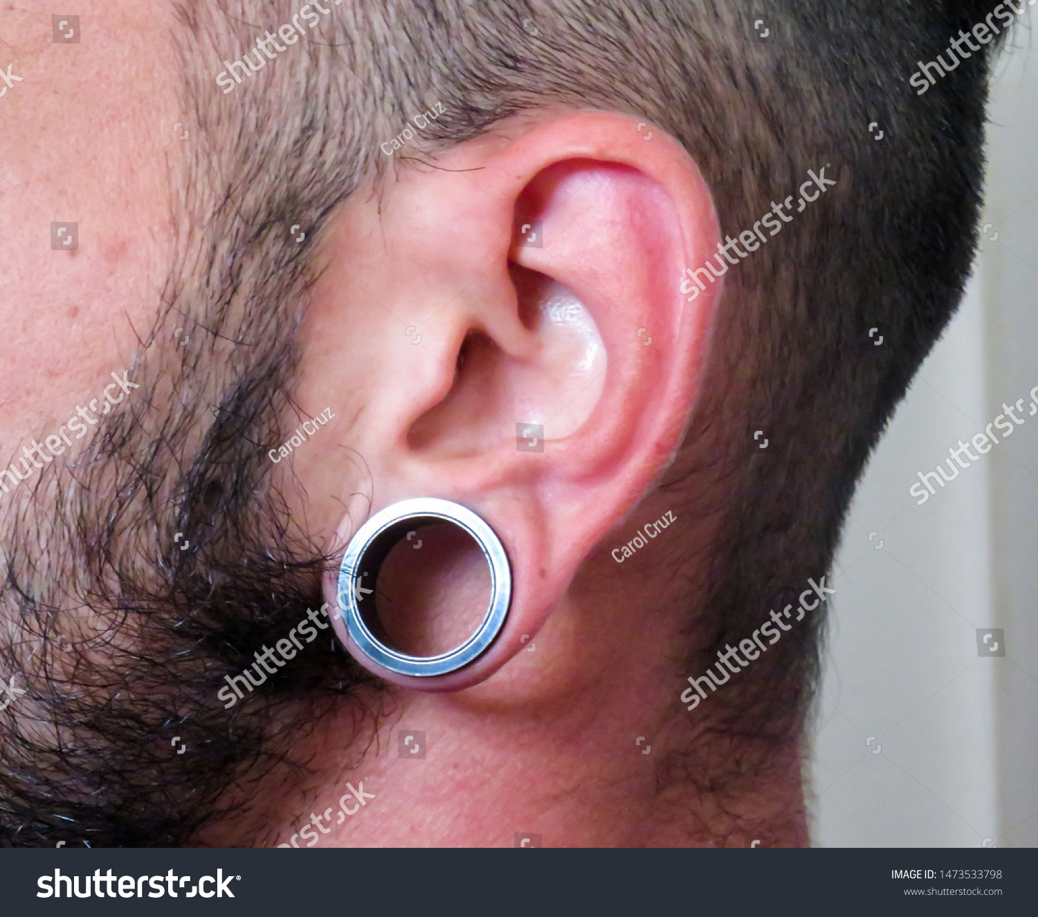 stretcher earrings