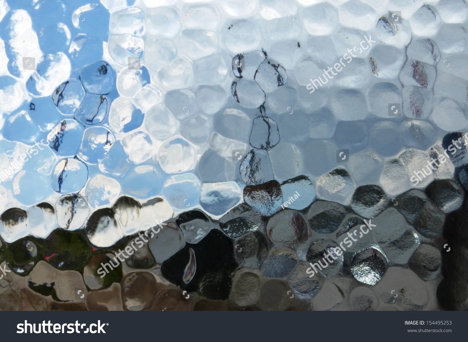 textured glass panes