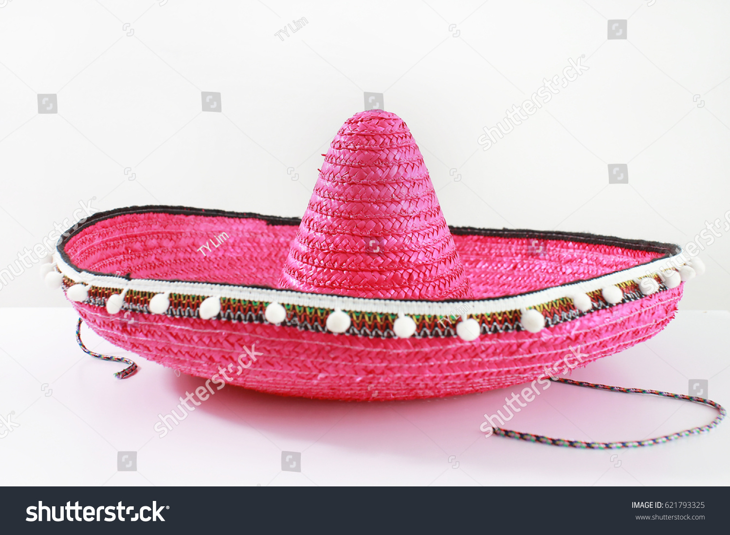 pink sombrero hat