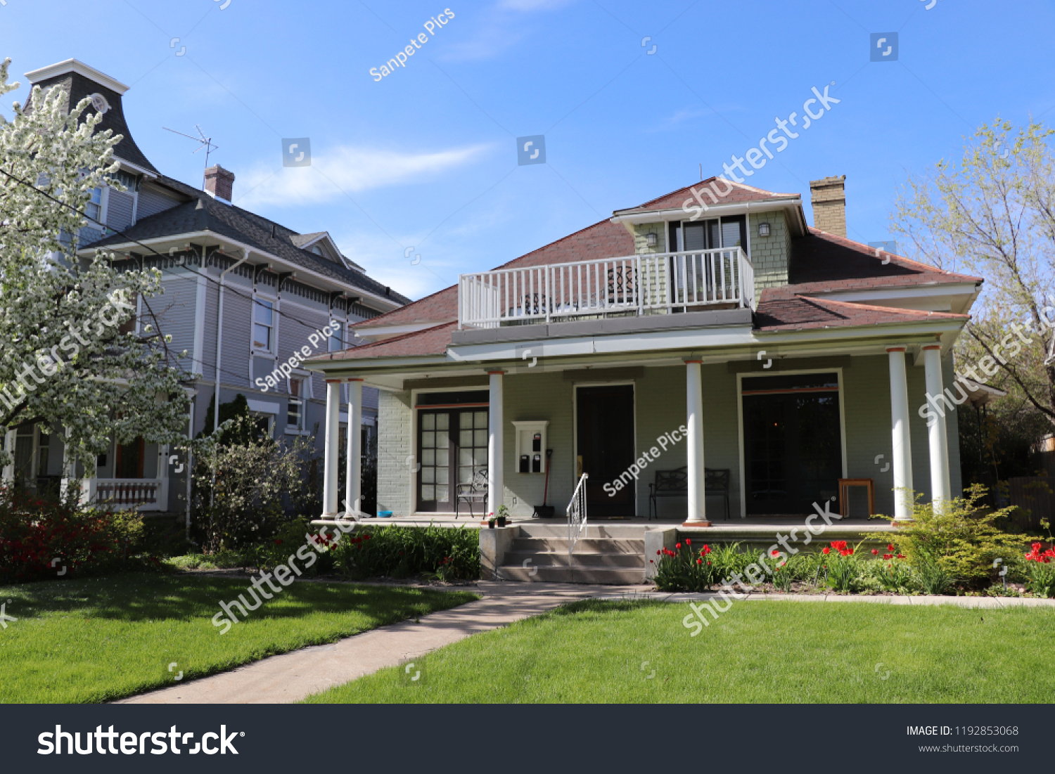 Cottage Style Historic Home Northern Utah Stock Photo Edit Now