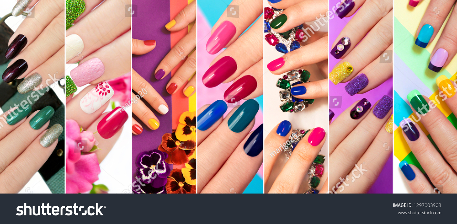 7. Bold Solid Color Nail Designs - wide 8
