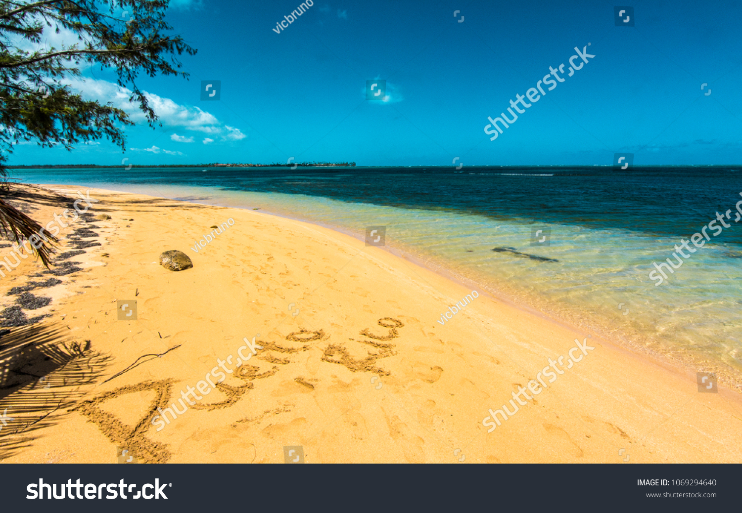 Flat Water Beach Rio Grande Puerto Stock Photo Shutterstock