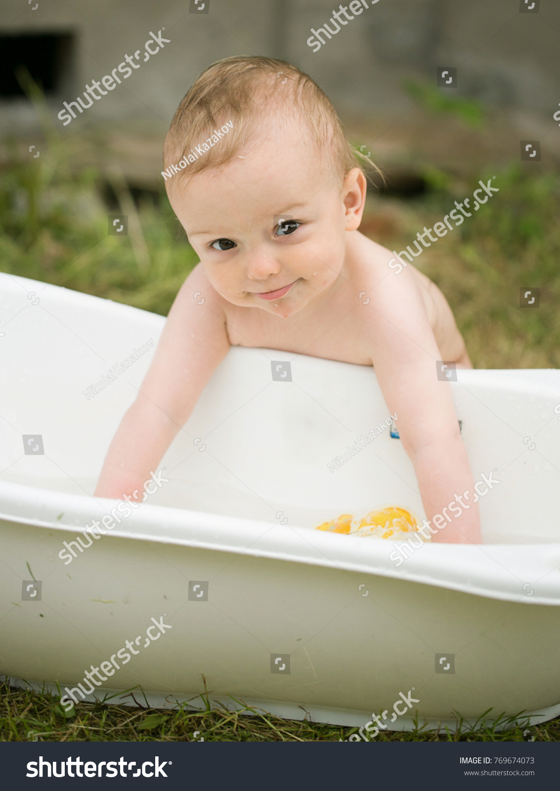 Naked young blond boy photo 305