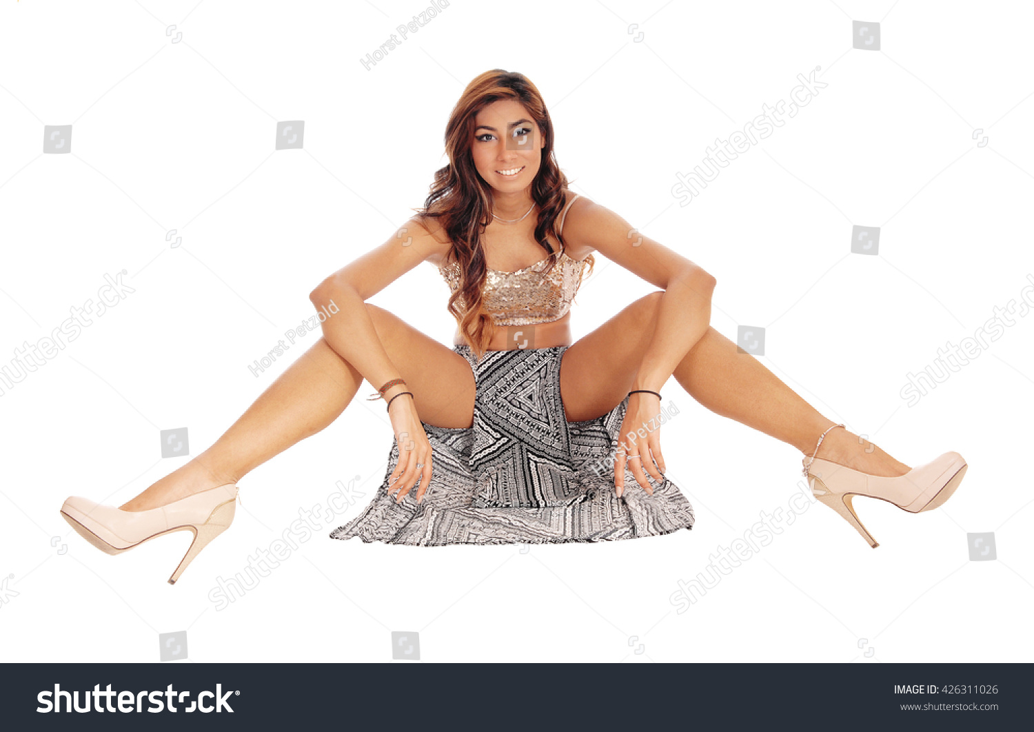 Skirt Spread Legs