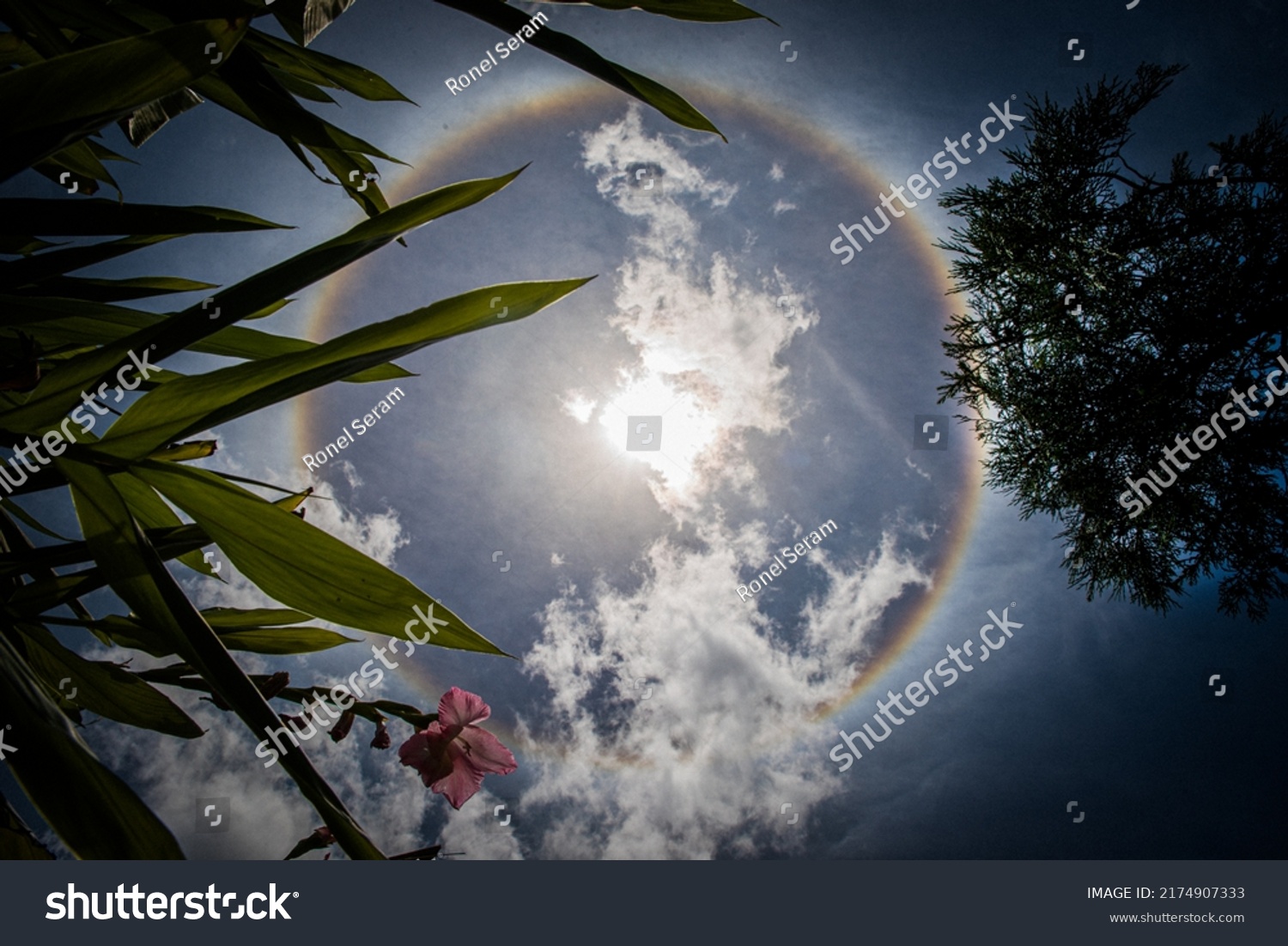 halo-optical-phenomenon-produced-by-light-stock-photo-2174907333