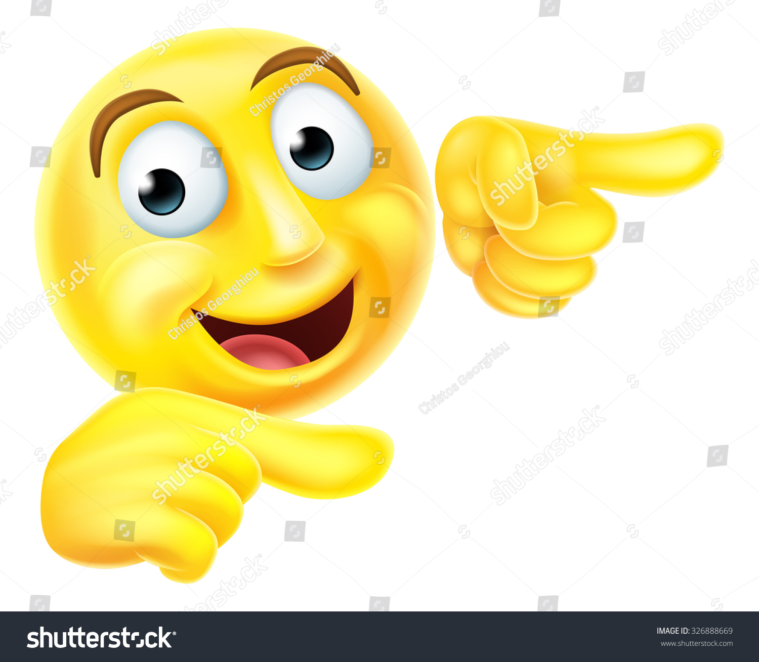 Happy Emoji Emoticon Smiley Face Character Stock Illustration 326888669 ...