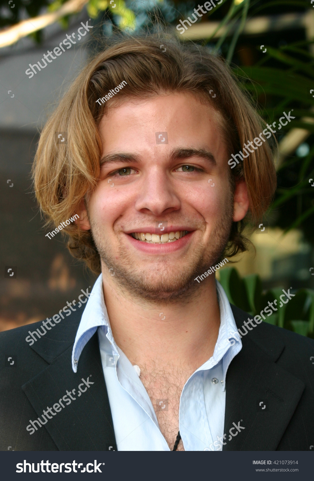 Aj Trauth Los Angeles Premiere Tiger Stock Photo Edit Now 421073914