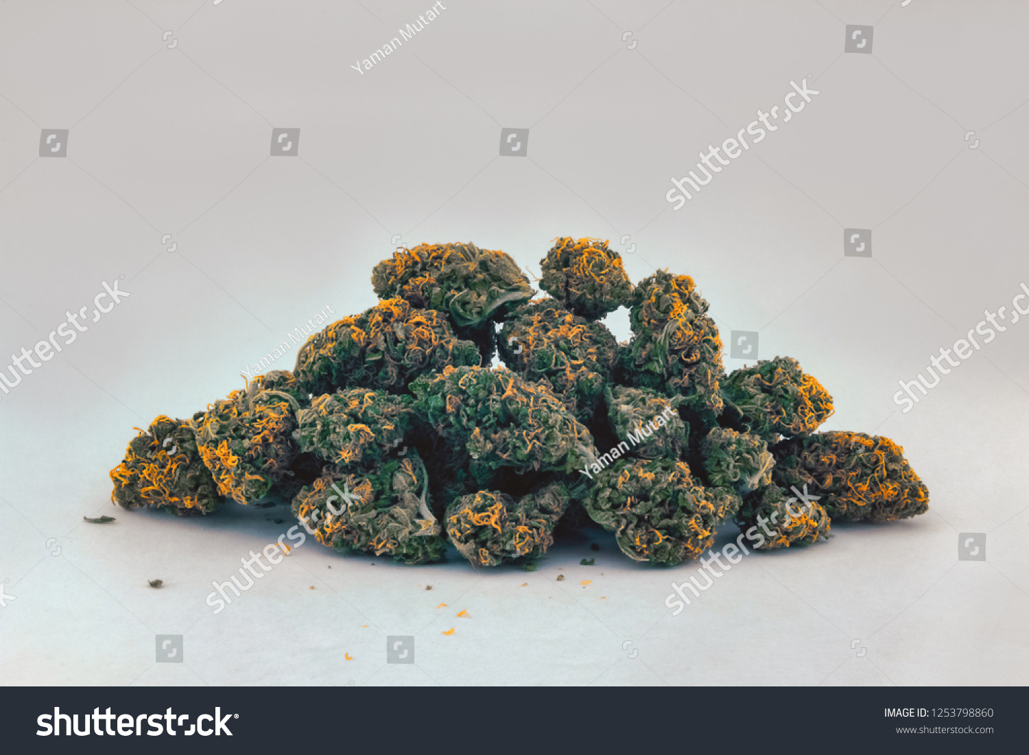 Large Pile Green Cheese Og Marijuana Stock Image Download Now