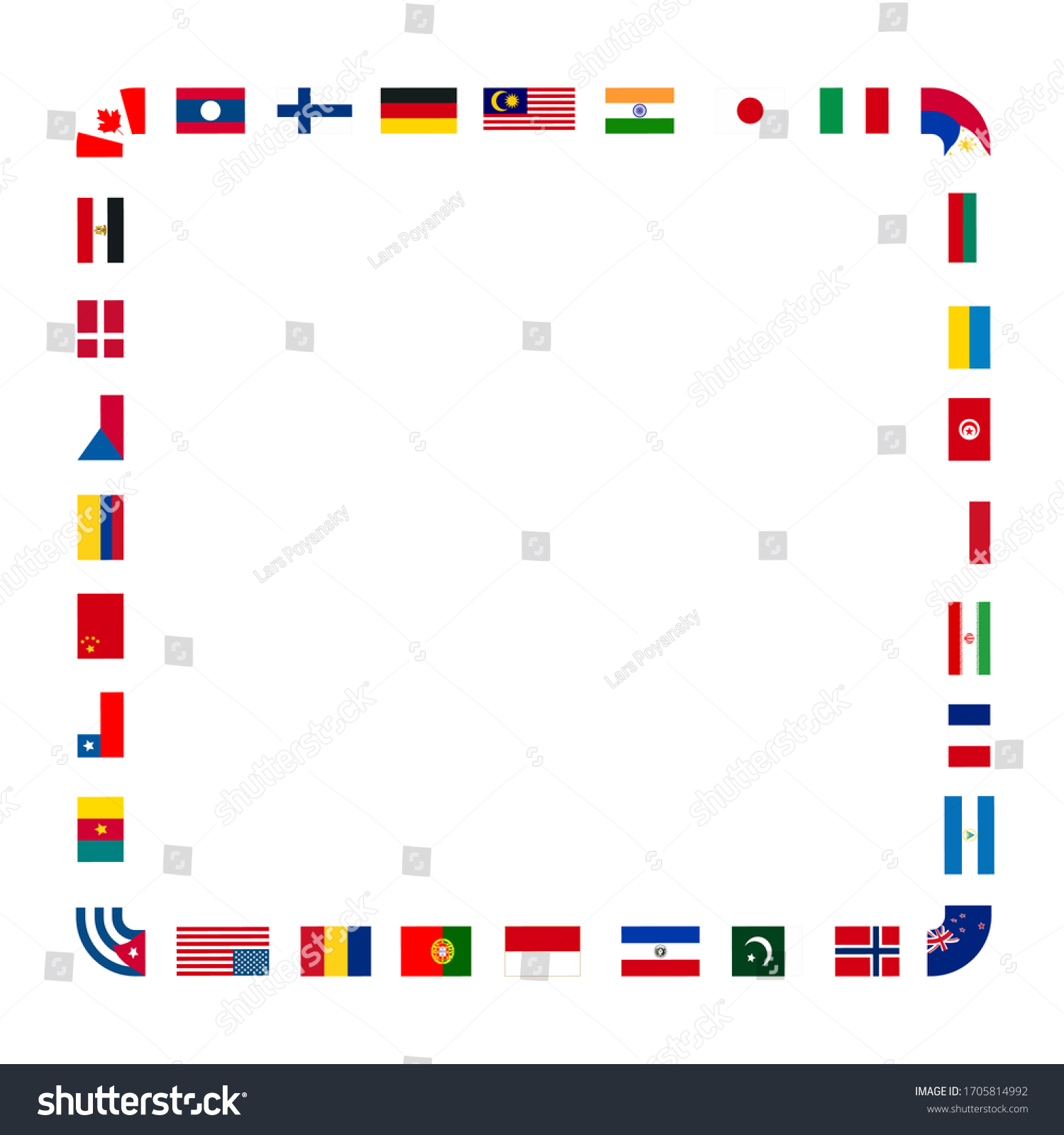 56,524 International flag border Images, Stock Photos & Vectors ...