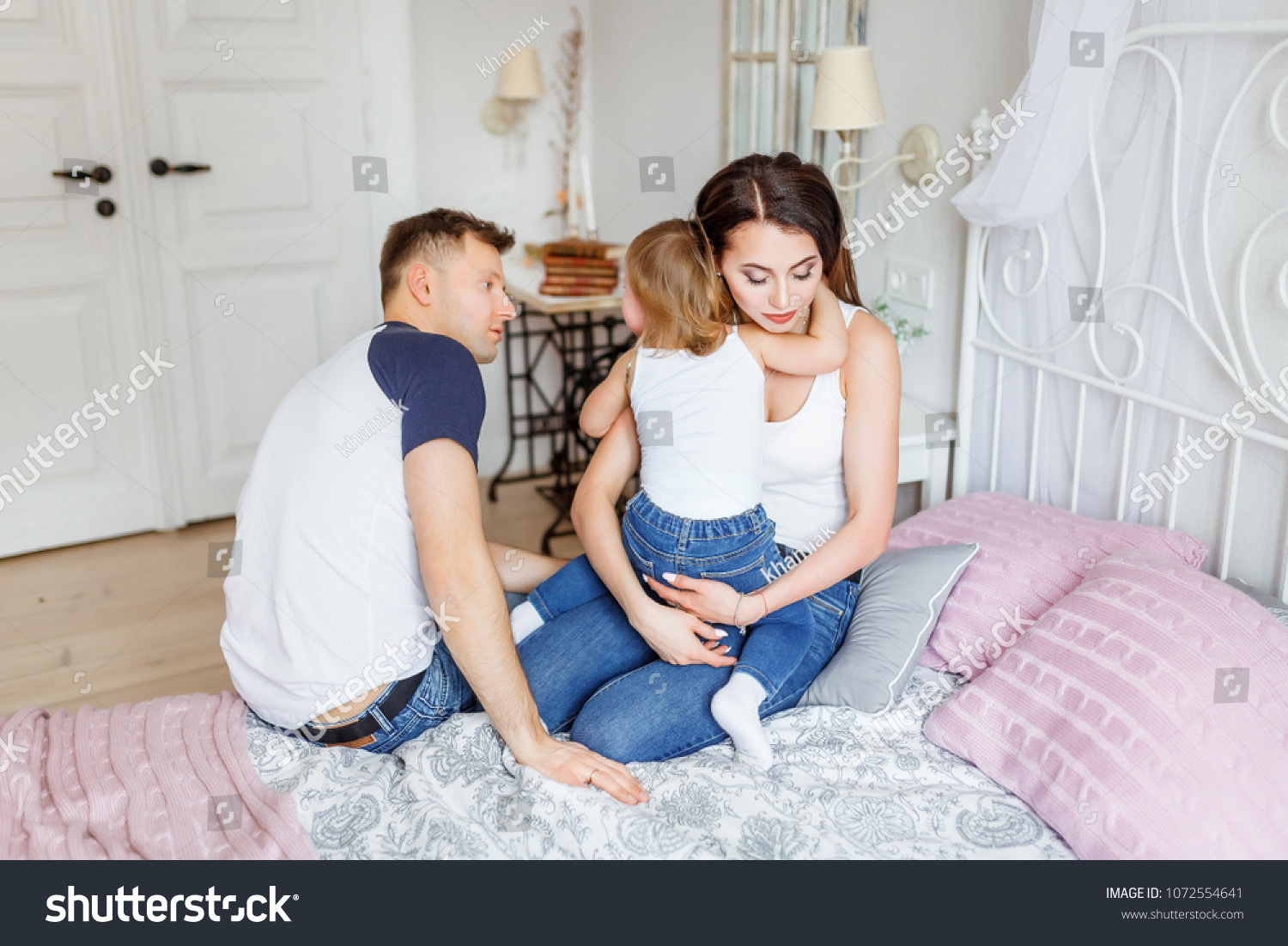 loving family living room