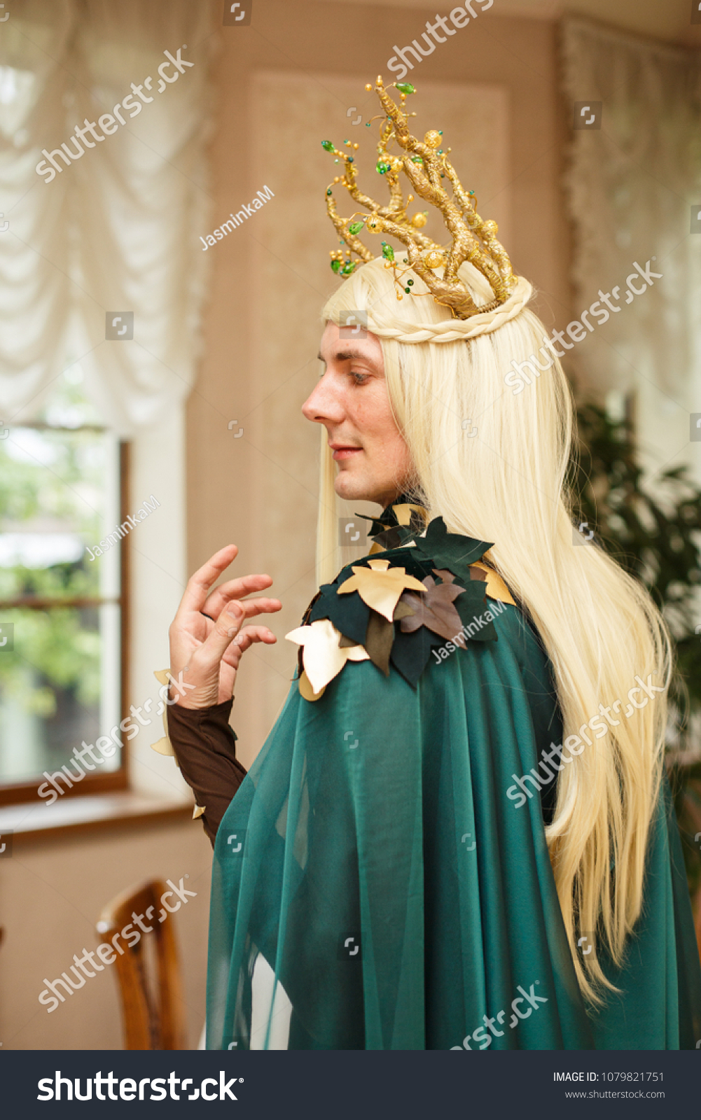 white elf costume
