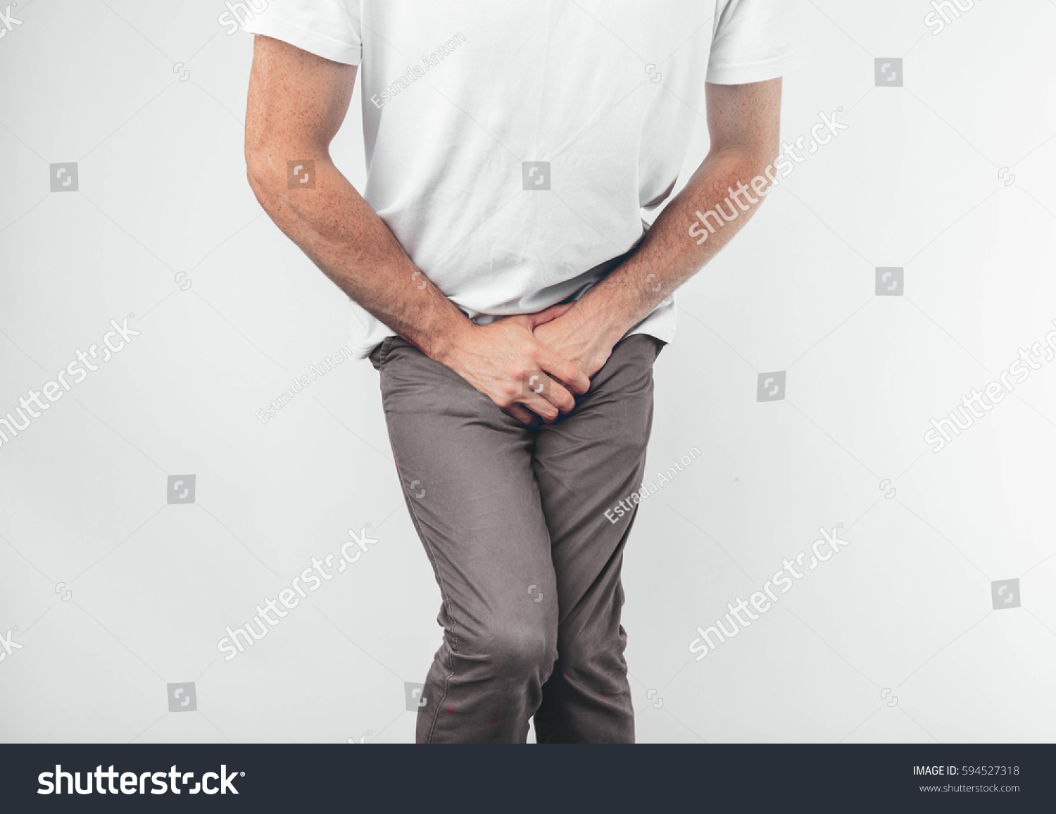Man Holding Penis 92