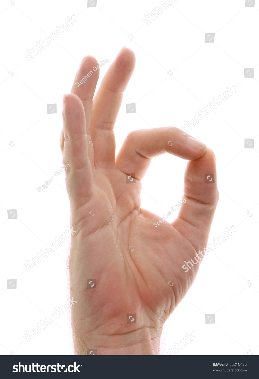 A Man'S Hand Is Shown In Yoga Gyan Mudra Hand Position Used For ...