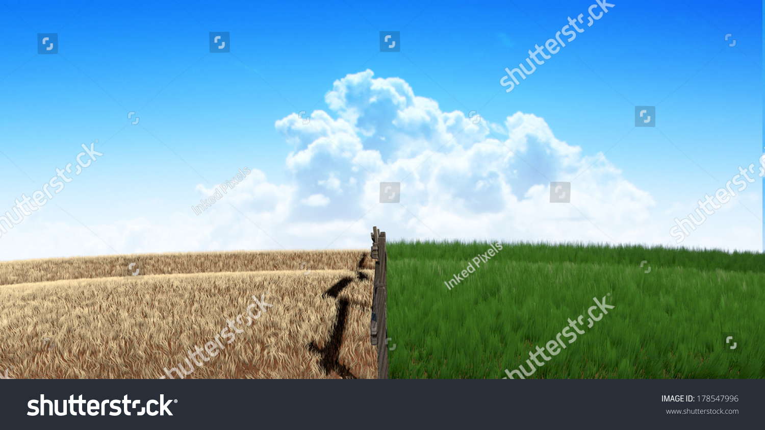 Greener on other side Images, Stock Photos & Vectors | Shutterstock