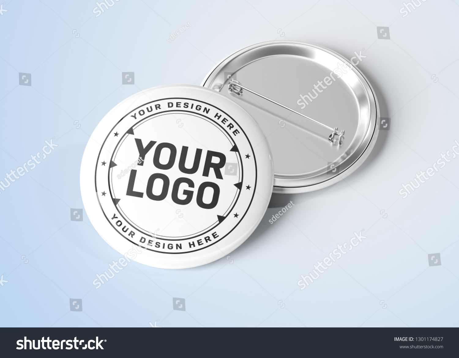 Brooch mockup Images, Stock Photos & Vectors | Shutterstock