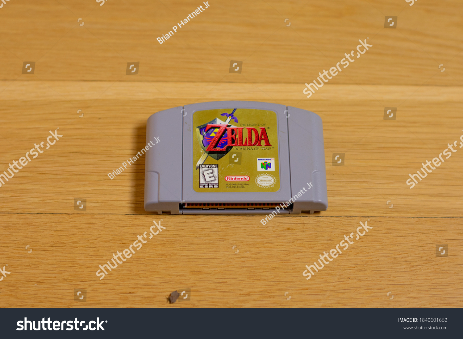 zelda ocarina of time cartridge