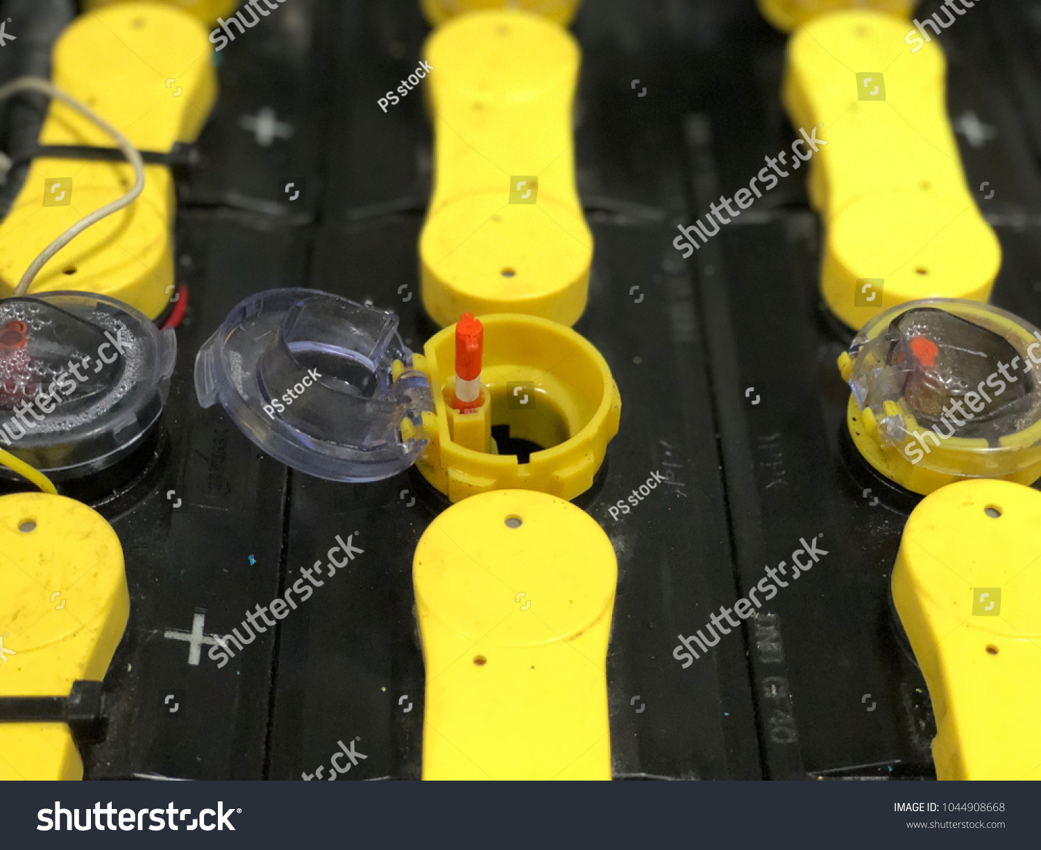 Plastic That Indicates Level Distilled Water Stock Photo Edit Now 1044908668