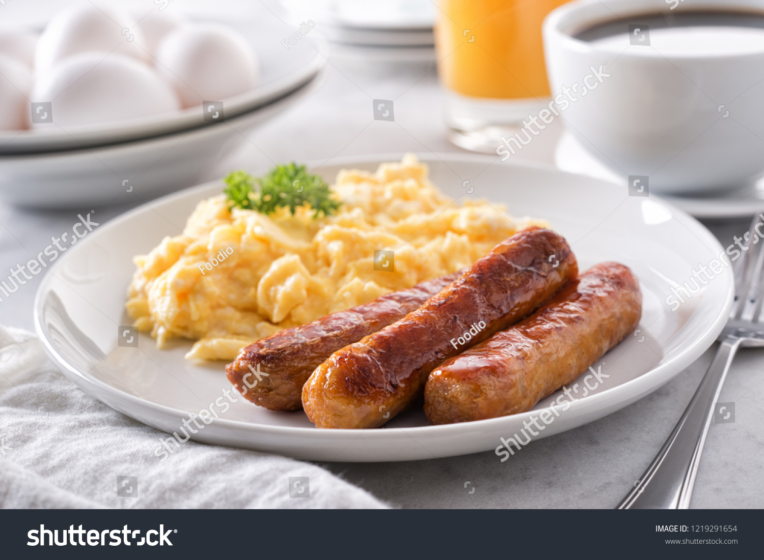 121,452 Egg sausage Images, Stock Photos & Vectors | Shutterstock