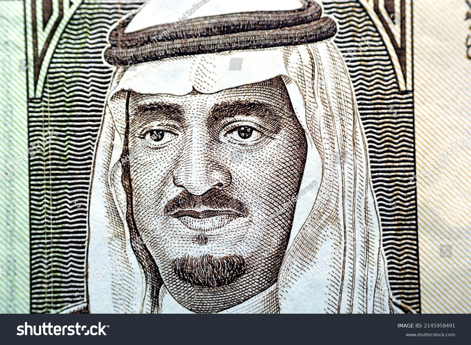 Portrait Fahd Bin Abdulaziz Al Saud Stock Photo (Edit Now) 2145958491 ...