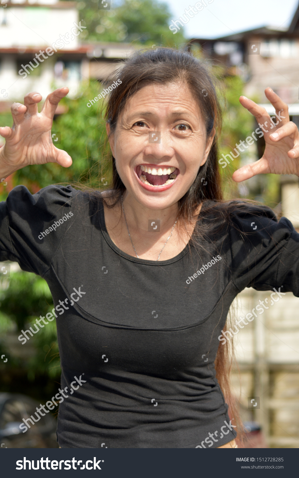 Scary Old Female Senior Stock Photo 1512728285 | Shutterstock