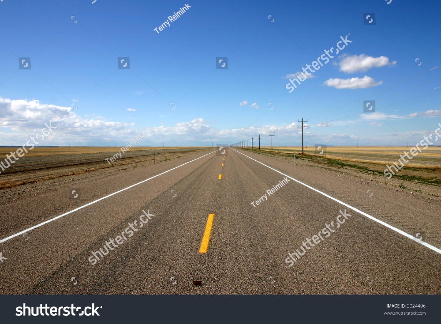 Section Route 2 Montana Stock Photo 2024406 | Shutterstock