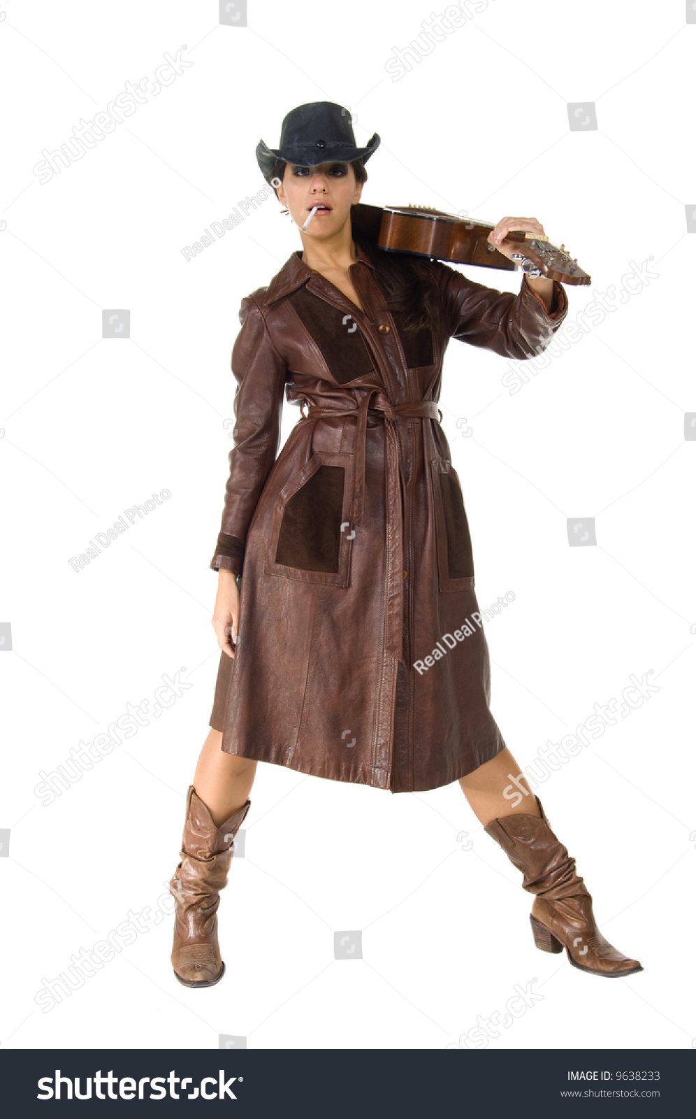 trench coat cowboy