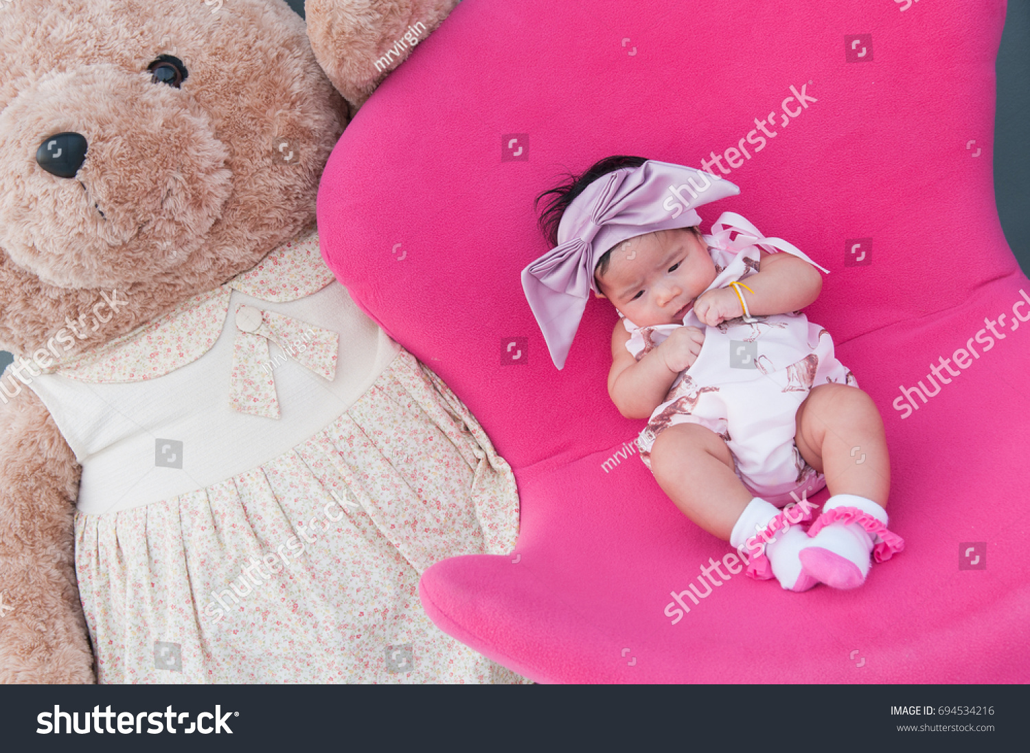 big teddy bear for baby girl