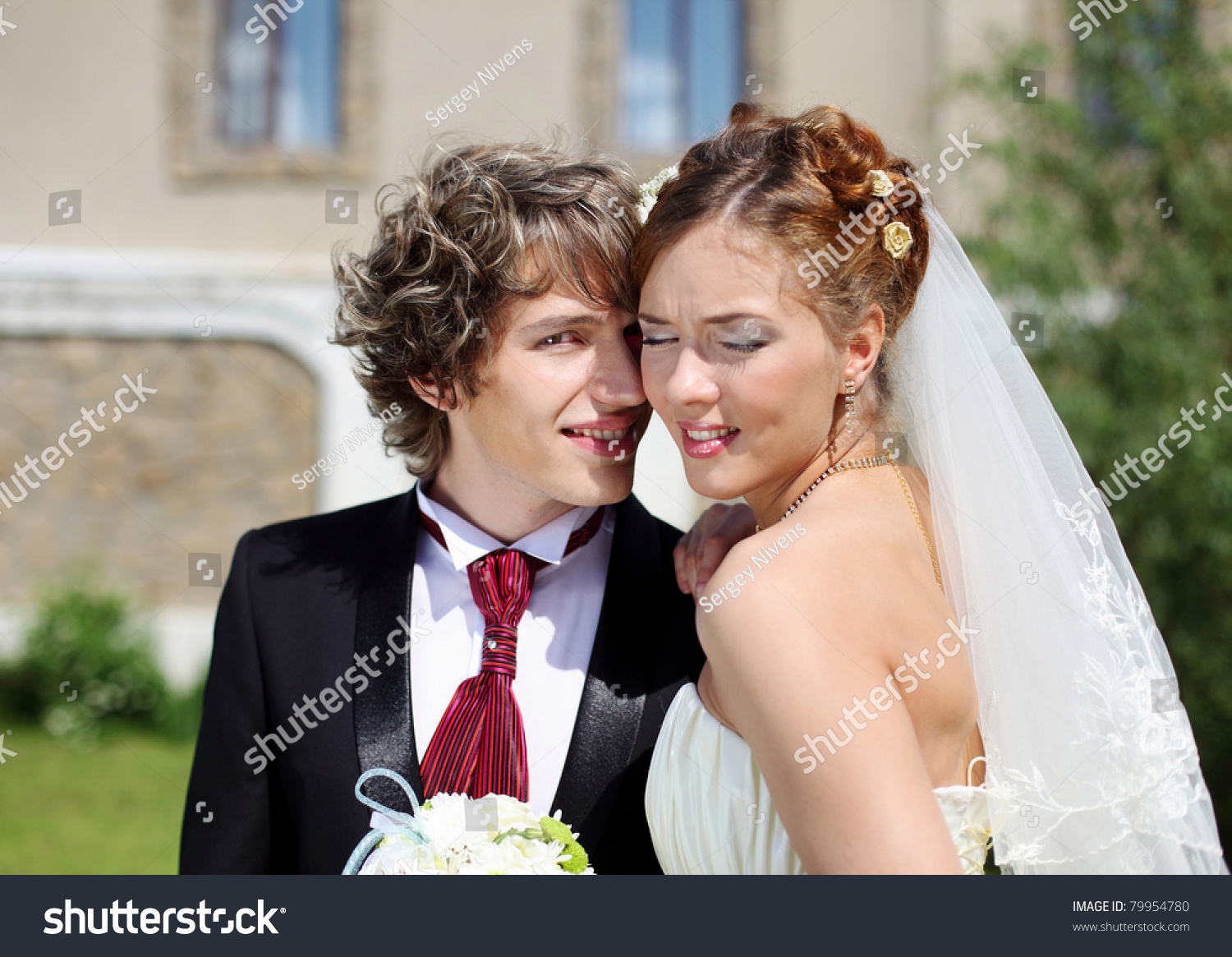 Shot Young Couples Entering Into Marriage Stock Photo 79954780 ...