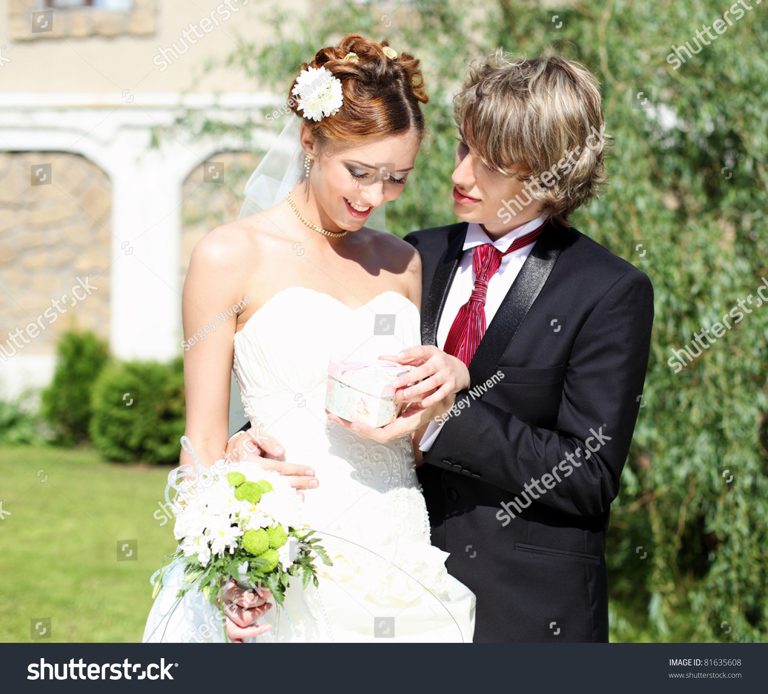 Shot Young Couples Entering Into Marriage Stock Photo 81635608 ...