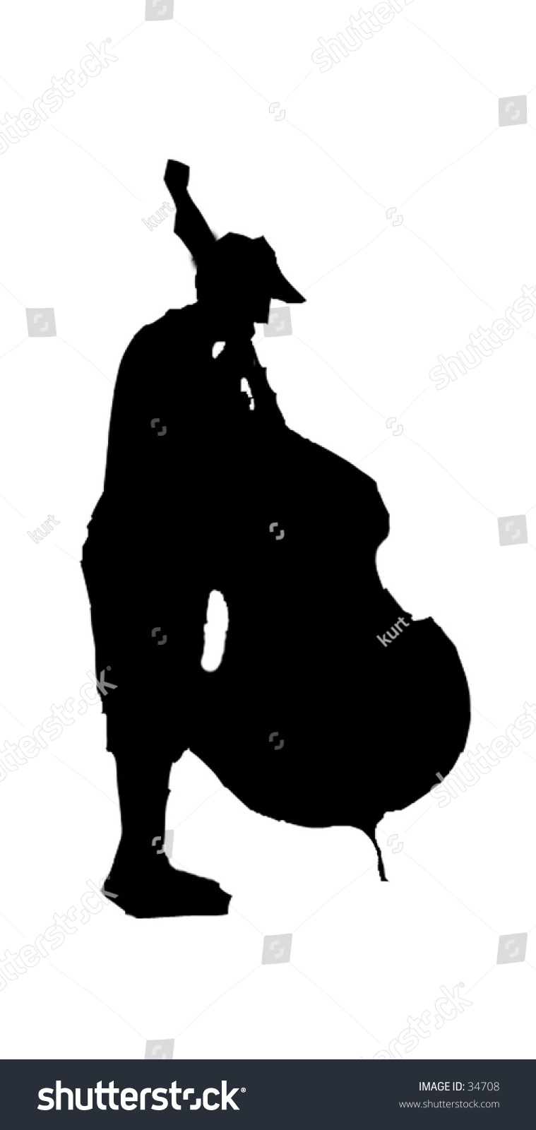  Silhouette  Cello Player Stock Photo Edit Now 34708 