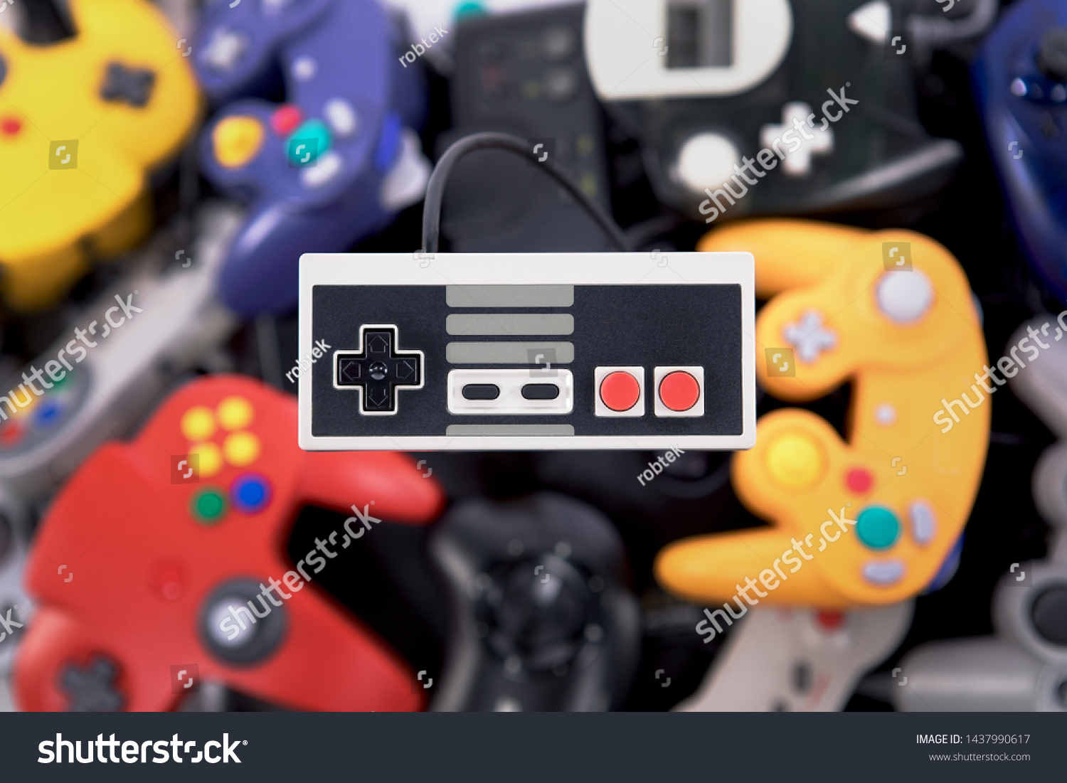 retro gaming controller