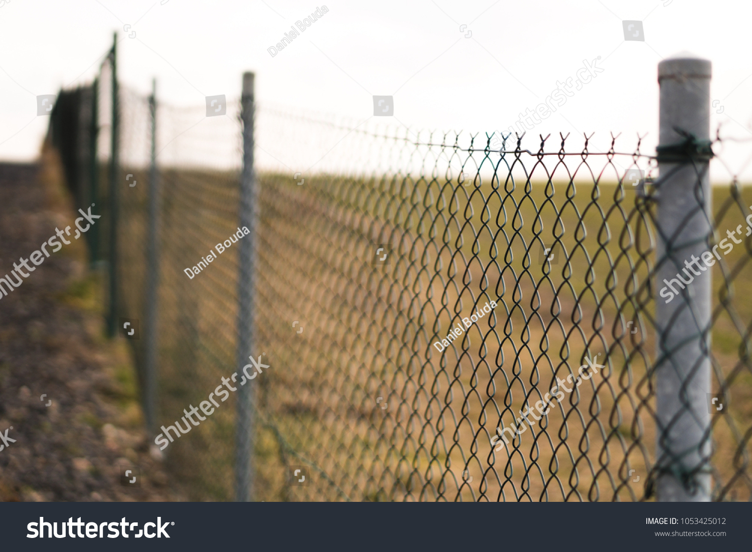 simple wire fence