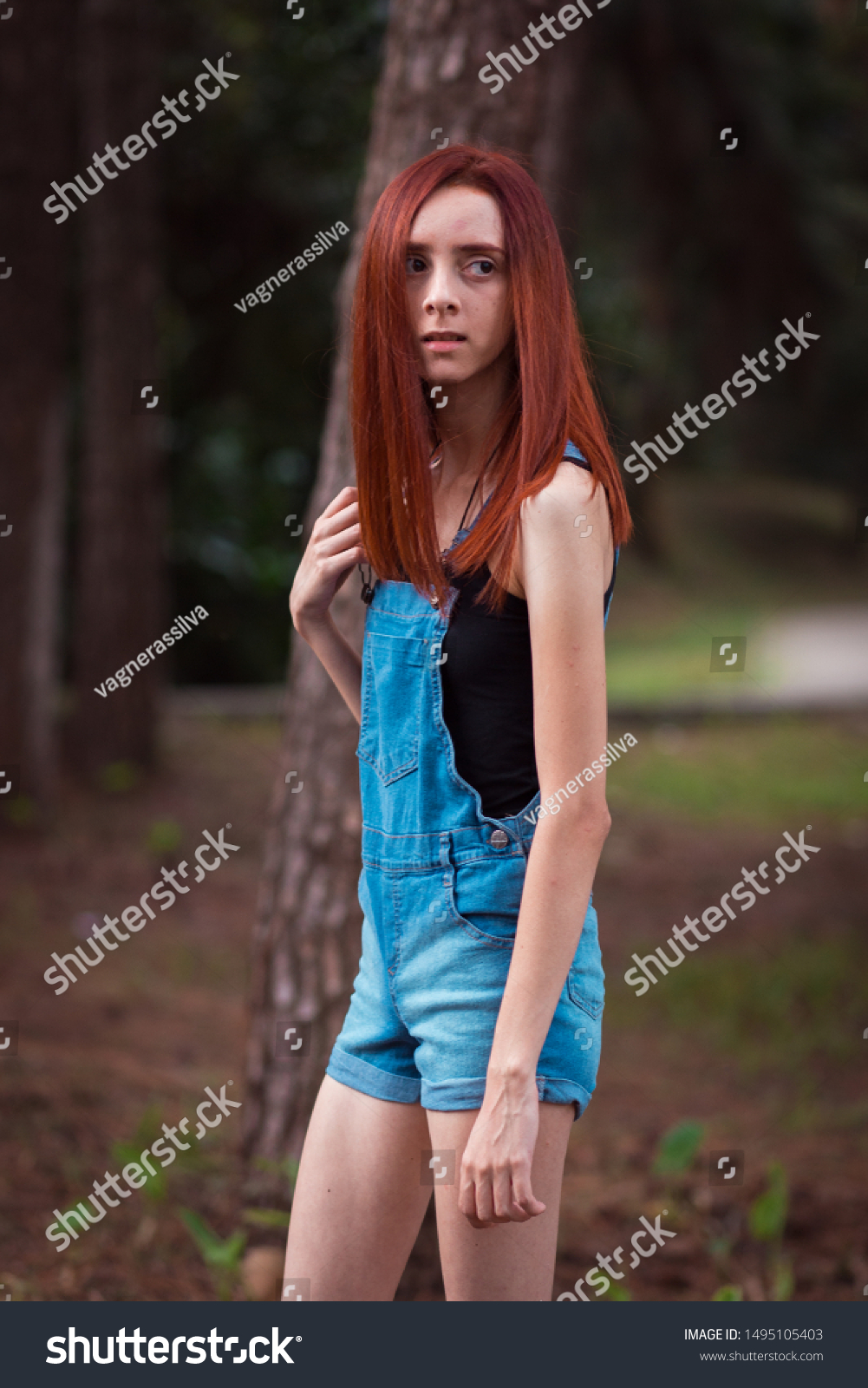 skinny redhead teen