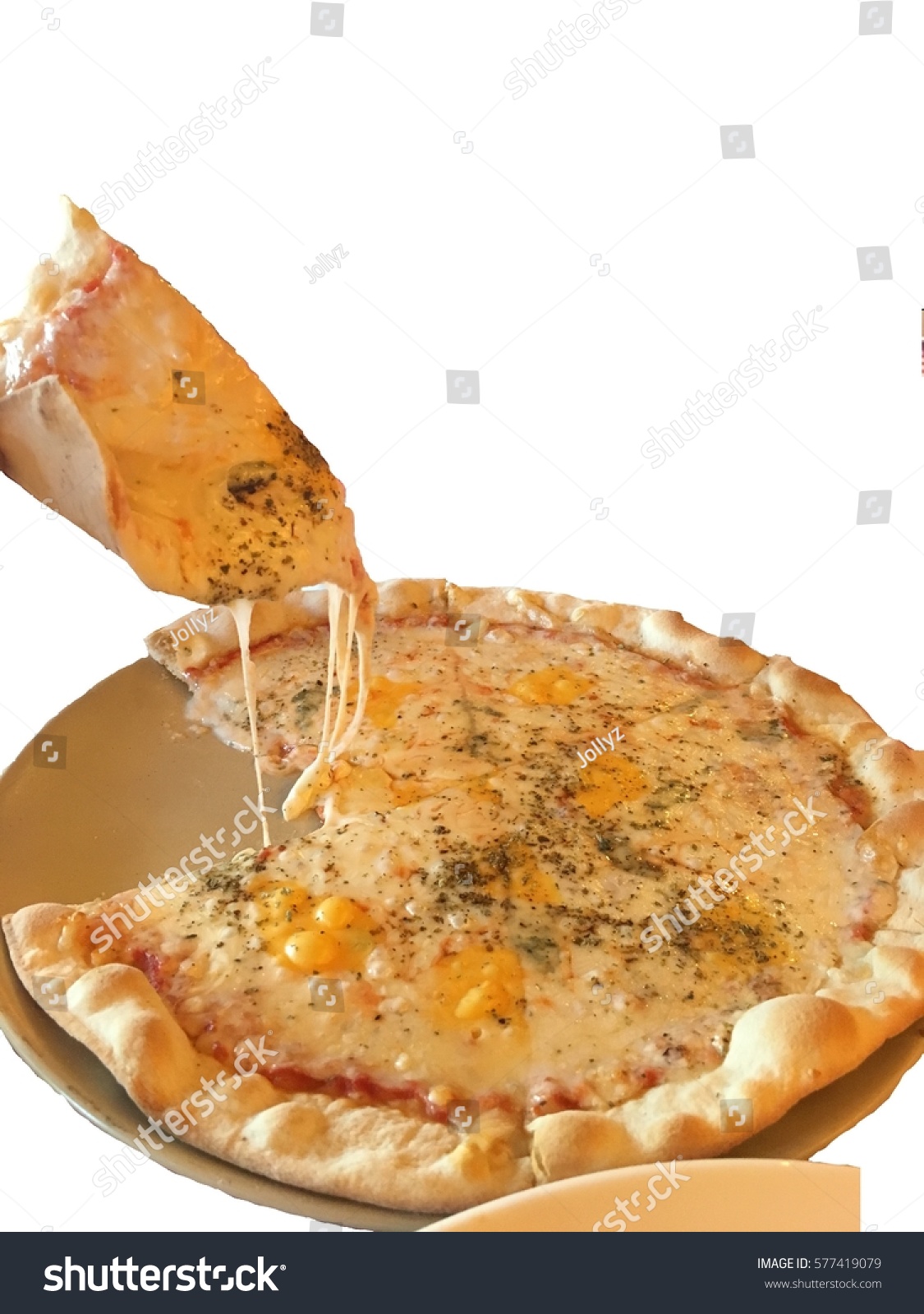 Slice Day Keeps Sad Away Stock Photo Edit Now