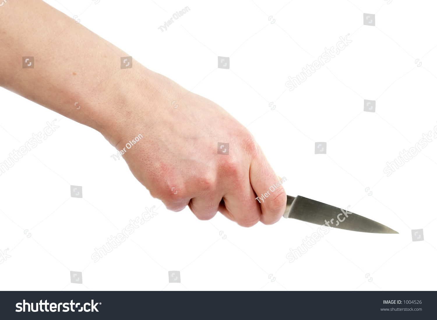 Small Pearing Knife Female Hand Ready Stock Photo 1004526 - Shutterstock