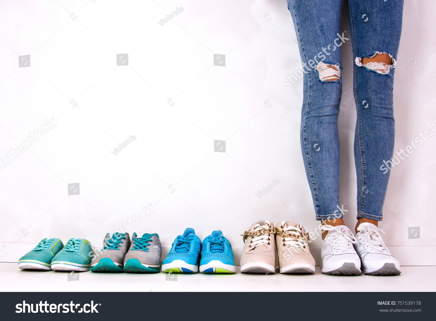 sports girl jeans