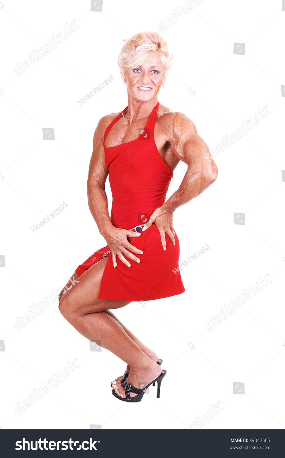 dress for muscular body