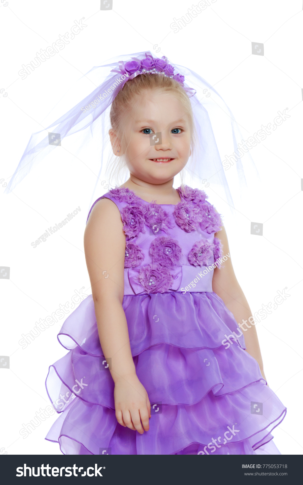 smart purple dress